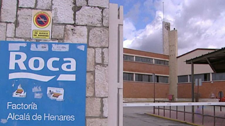 ROCA quiere parar cuatro meses la fábrica de Alcalá de Henares