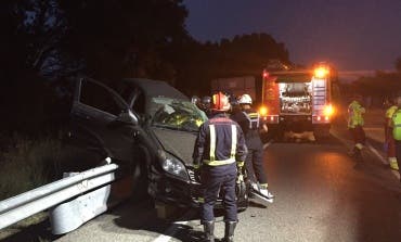 Dos muertos y dos heridos graves en un accidente anoche en Madrid