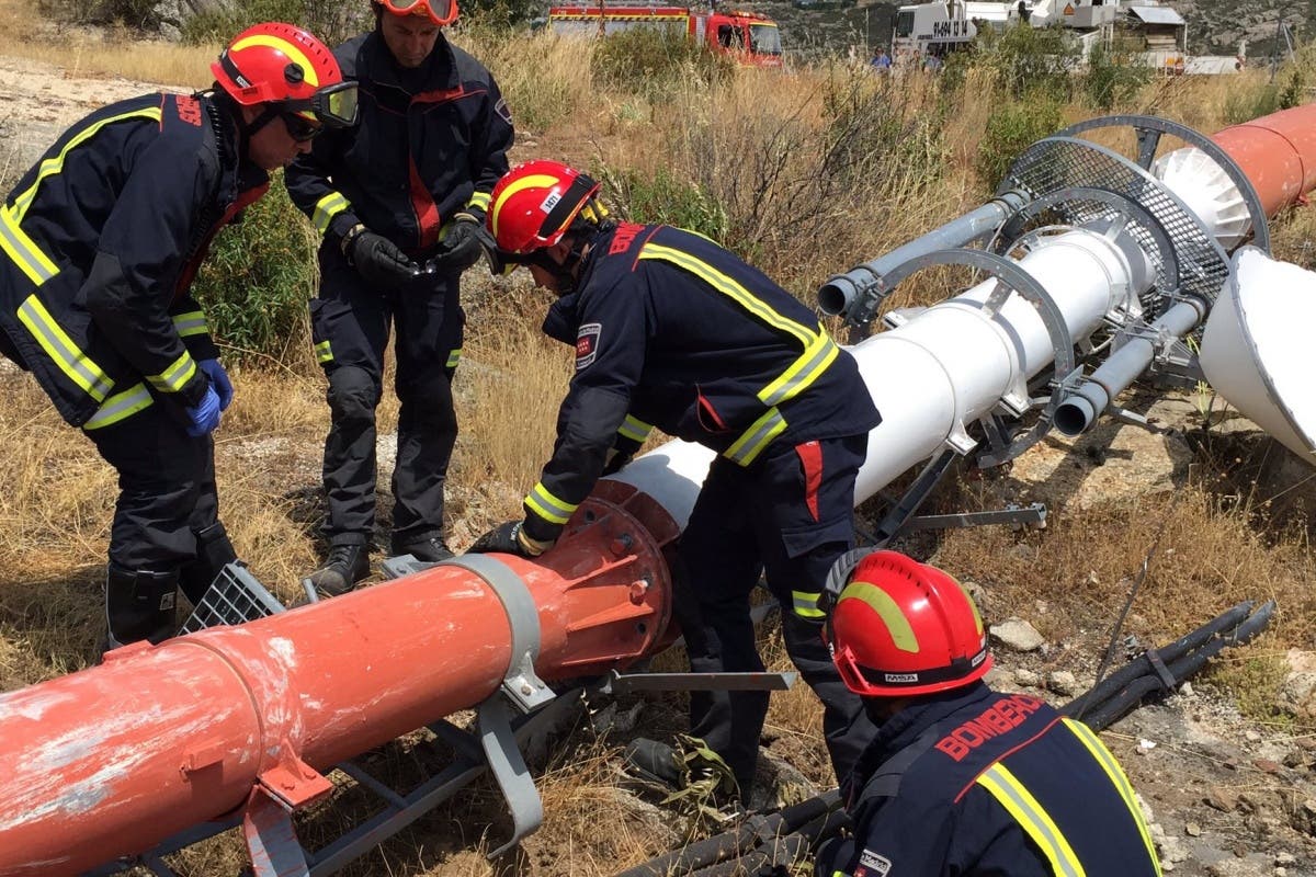 Muere aplastado por una antena de telefonía en un pueblo de Madrid