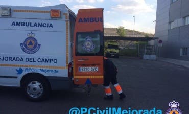 Una mujer herida tras sufrir un atropello en Mejorada