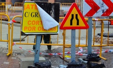 Las obras en las calles del centro de Torrejón entran en su fase final