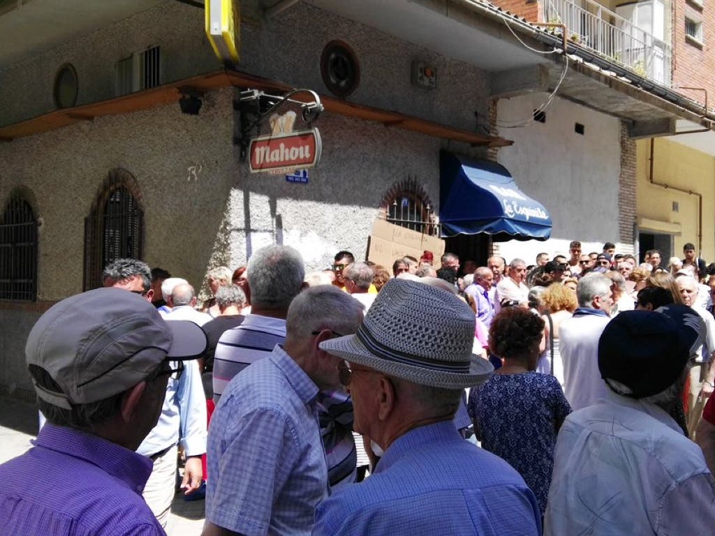 Suspendido el desahucio de un bar de El Pozo de Vallecas