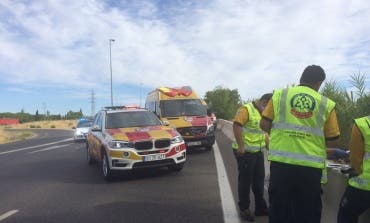 Muere un hombre en un accidente de moto en la M-607