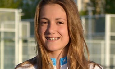 La patinadora de Arganda, Ana Humanes, medalla de bronce en el Campeonato de Europa
