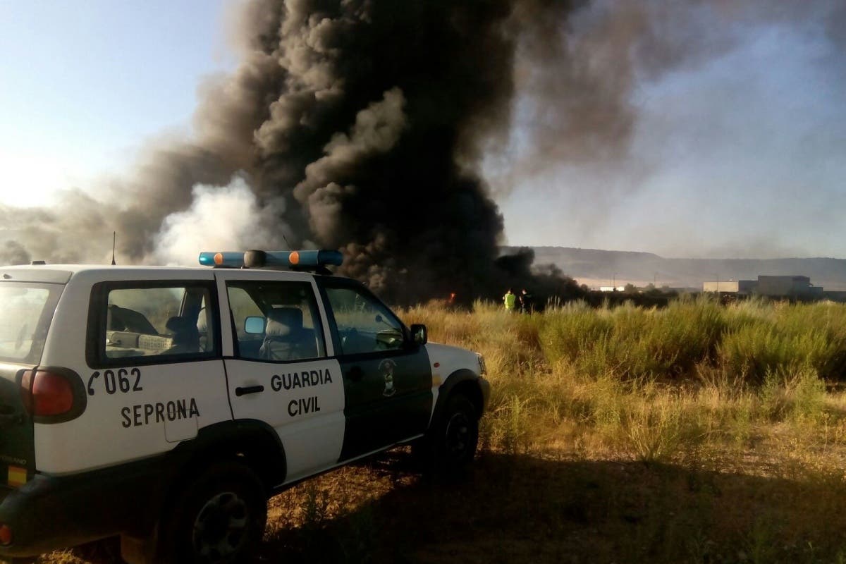 AL MINUTO! La última hora sobre el incendio de Chiloeches