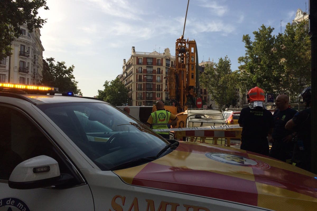 Fallece un trabajador de 25 años en las obras de la estación de Metro de la Glorieta de Bilbao