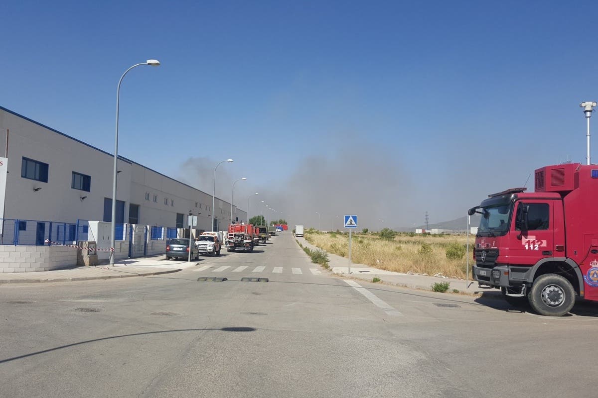 Normalidad en la calidad del aire del Corredor del Henares tras el incendio de Chiloeches