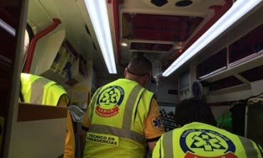 Herido un conductor al chocar con un camión en la A-2