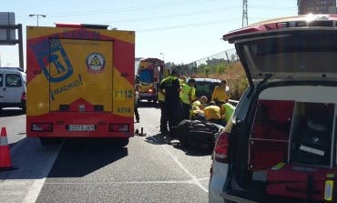 Fallece un joven de 28 años tras perder el control de su moto en la M30