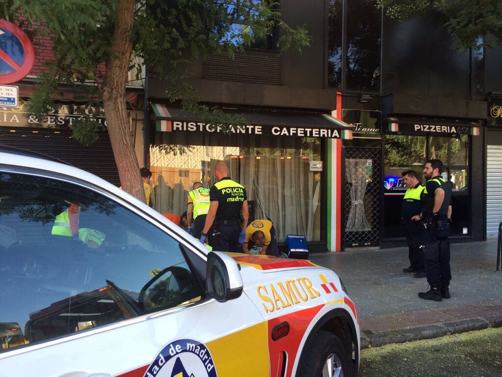 Una reyerta en un bar de Madrid deja un herido grave y un detenido