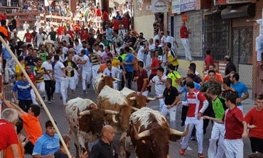 Primer herido por asta de toro en los encierros de San Sebastián de los Reyes