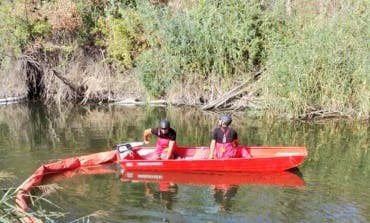 La UME descarta vertidos tóxicos al río Henares