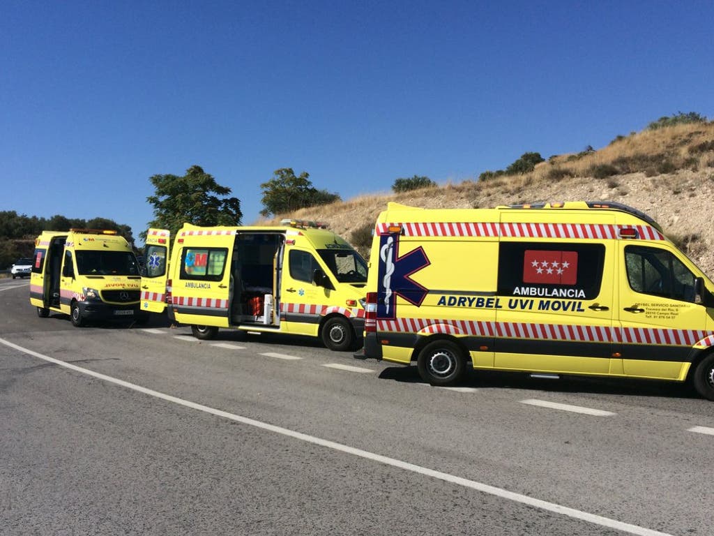 Fallece un hombre de 66 años en un accidente de moto en Campo Real