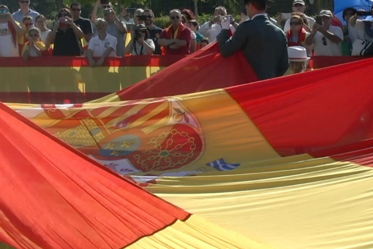 Meco celebró por primera vez un Homenaje a la Bandera en sus Fiestas