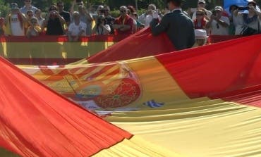 Meco celebró por primera vez un Homenaje a la Bandera en sus Fiestas