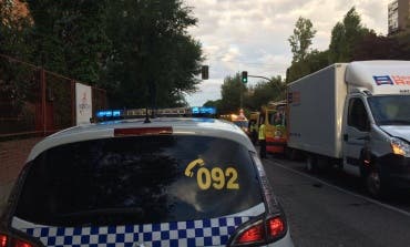 Muere un hombre de 83 años tras ser atropellado por una furgoneta en Madrid