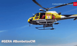 Rescatada en helicóptero una excursionista tras caer desde 5 metros de altura en La Pedriza