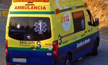 Trasladada al hospital tras sufrir un accidente en el Polígono de Cabanillas