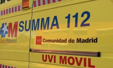 Herido un trabajador tras caerle una máquina encima en Madrid