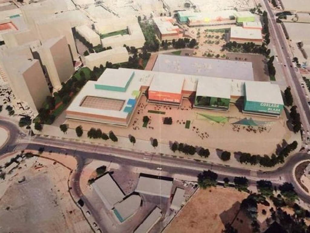 Comienzan las obras del nuevo centro comercial Garaeta en Coslada