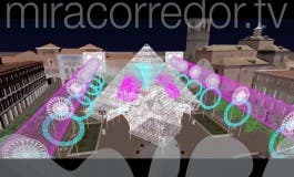 Así se verá el espectáculo navideño en la Plaza Mayor de Torrejón
