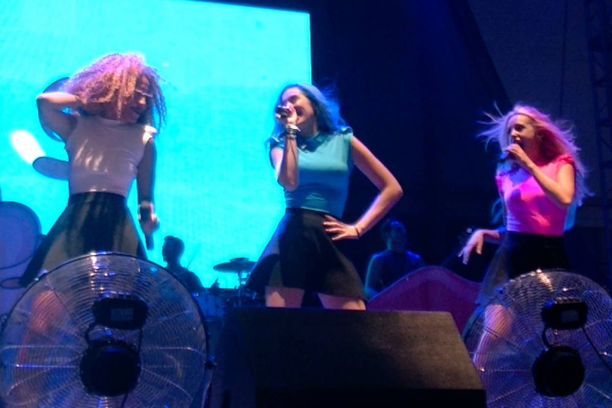 Las Sweet California reinaron en Torrejón durante un concierto vibrante