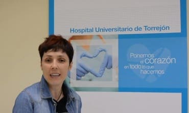 Rocío trata de superar un cáncer de mama en el Hospital de Torrejón