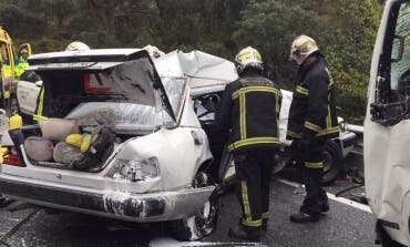 Dos muertos en un accidente en la M-501