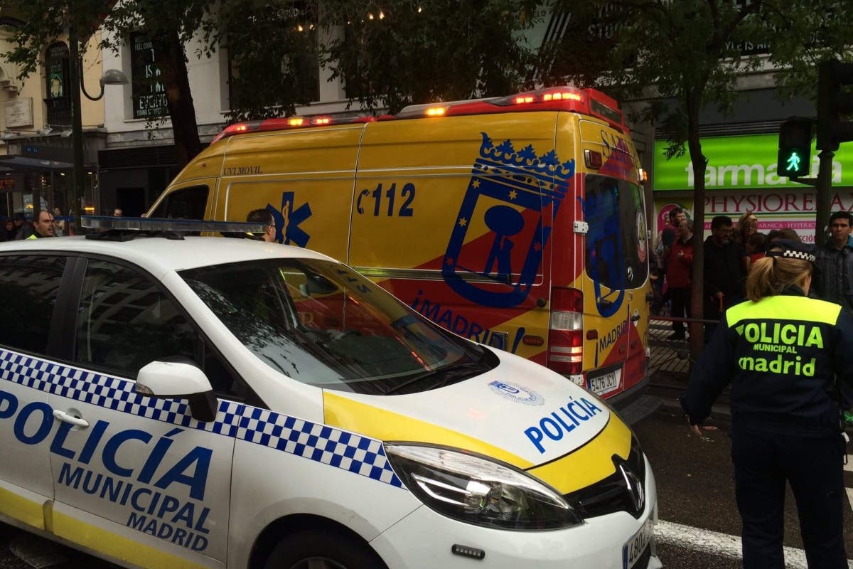 Atropello muy grave en la calle Alcalá de Madrid