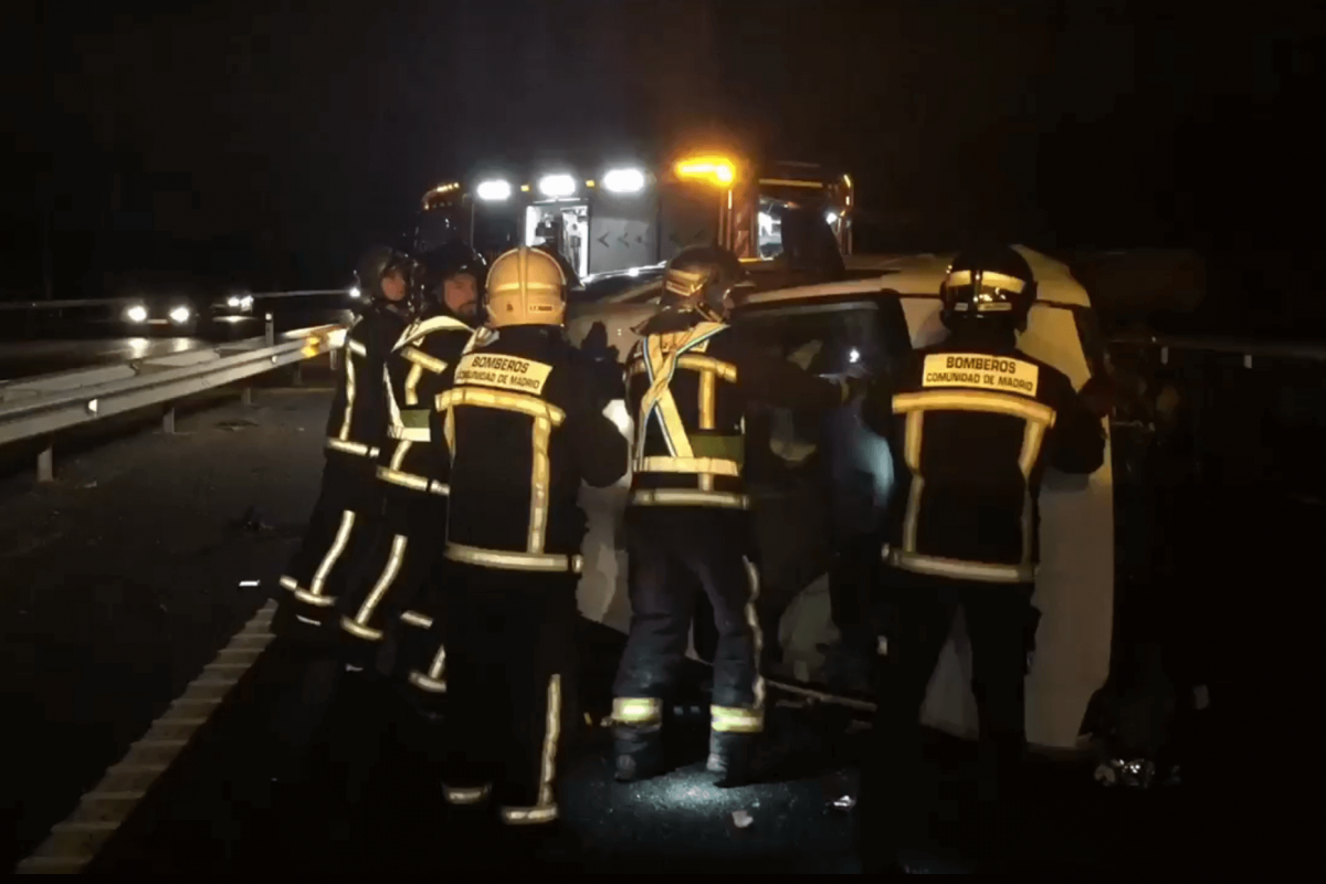 La lluvia deja inundaciones y accidentes en la Comunidad de Madrid