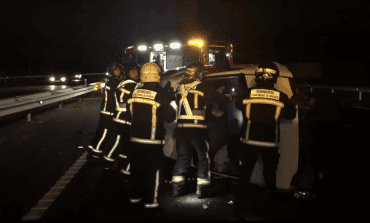 La lluvia deja inundaciones y accidentes en la Comunidad de Madrid