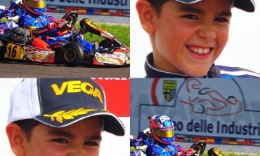 Un niño de Cabanillas gana el campeonato de karts de Cataluña