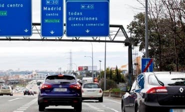 Reabre al tráfico el puente del nudo de la A-5 y la M-40