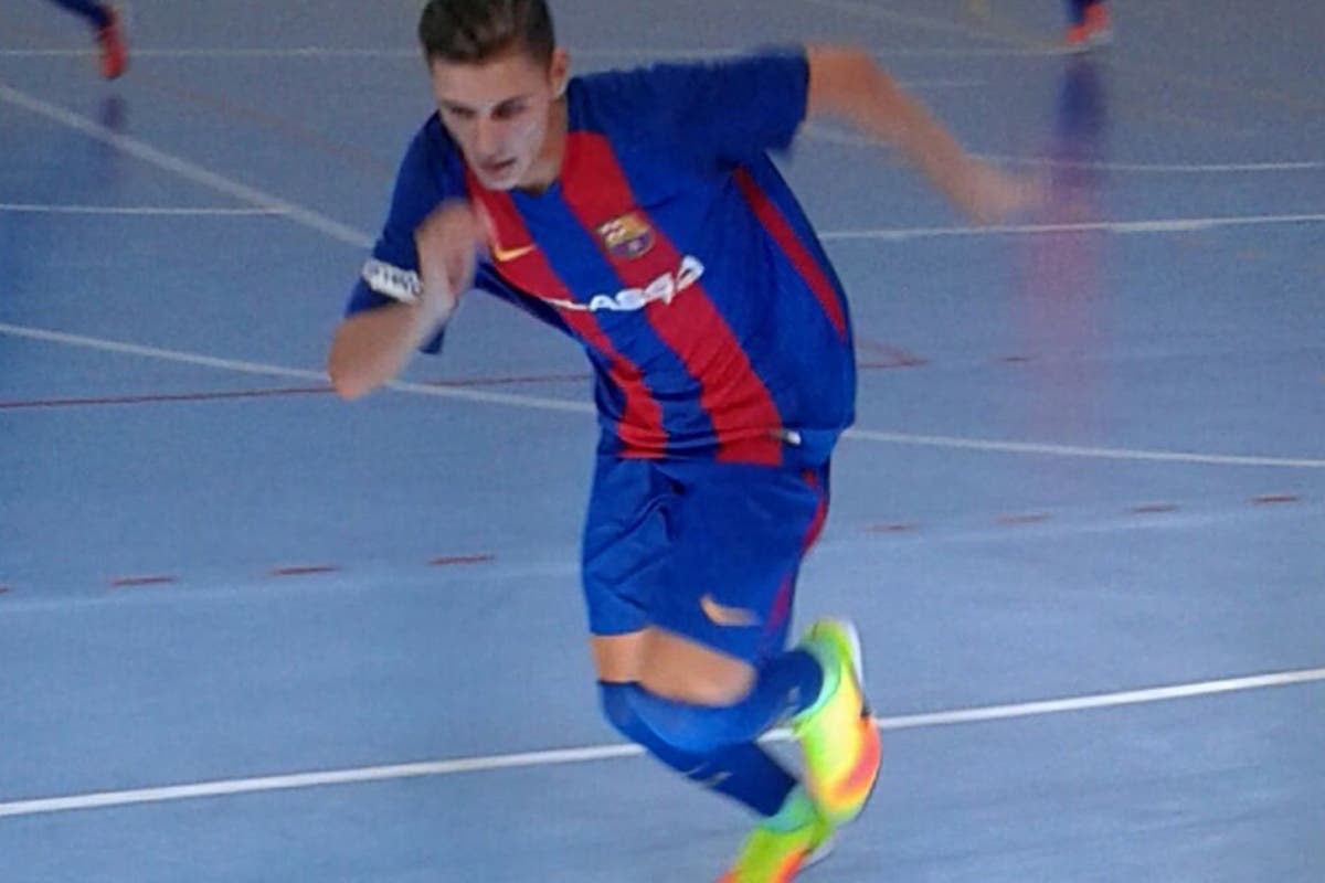 Dani, con solo 15 años y de Torrejón, cuenta su experiencia en el Barça