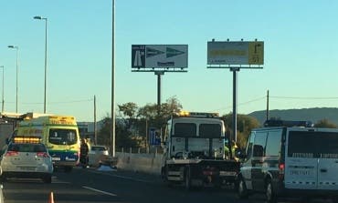 Fallece una mujer de 52 años en un accidente en la A-2 (Cabanillas)
