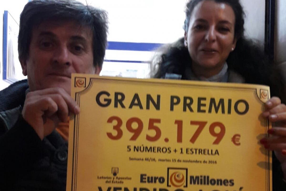 Carmela, la lotera de Alcalá que ha vendido el premio del Euromillones