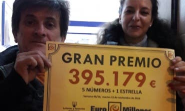 Carmela, la lotera de Alcalá que ha vendido el premio del Euromillones