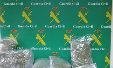 Detenido en León un vecino de Torrejón con 6,5 kilos de marihuana