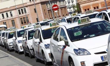 Los taxistas colapsan las entradas a Madrid en una nueva jornada de huelga