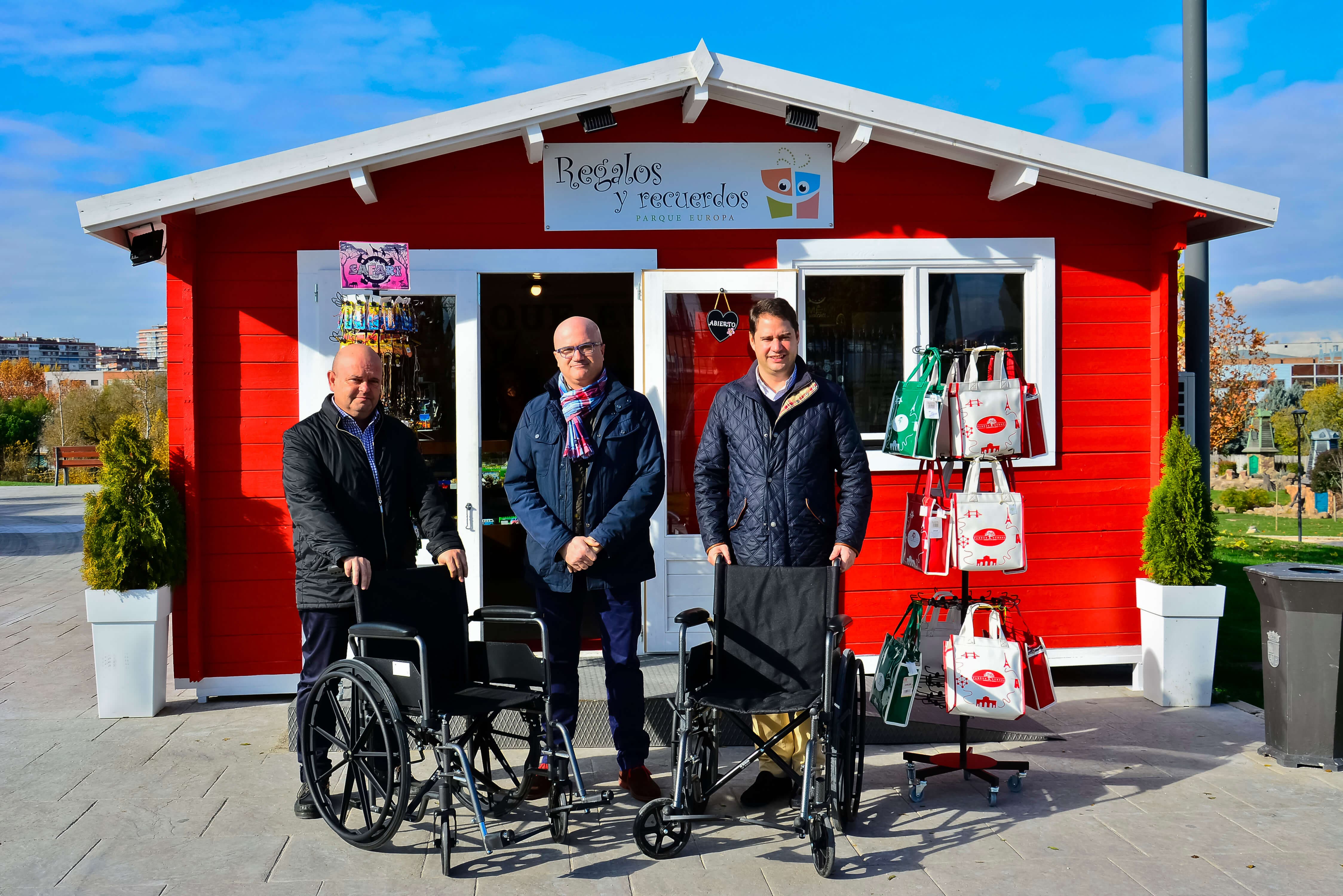 El Parque Europa de Torrejón ofrece nuevo servicio de alquiler de sillas de ruedas