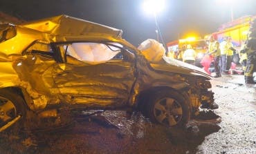 Un muerto y tres heridos, uno crítico, en un accidente en Madrid