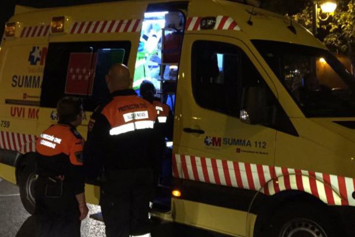 Herido un obrero tras caerse desde tres metros de altura en Torrejón