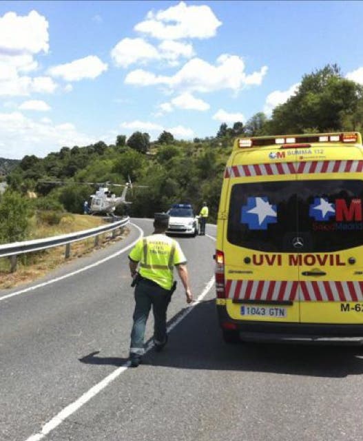 Luto en Daganzo y Valdeaveruelo por la muerte de dos jóvenes en un accidente de moto en Ribatejada