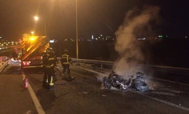 Herido grave un motorista de 41 años al sufrir un accidente en la M-40