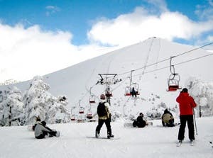 Abren las pistas de esquí del Puerto de Navacerrada