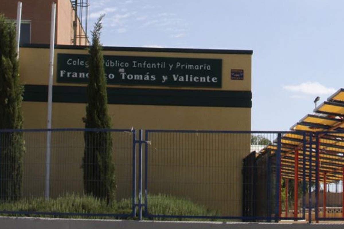 Un colegio de Velilla pide a los padres que lleven calefactores