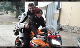 300 motos rugen en Daganzo por Laura y Rafa