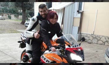 300 motos rugen en Daganzo por Laura y Rafa