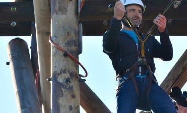 Antonio Lobato en el Parque Europa de Torrejón