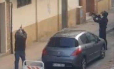 Espectacular detención policial en San Fernando de Henares